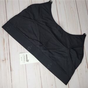 Mom Cozy Black Nursing Pumping Bra Accessory Cover